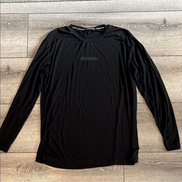 Alphalete ZERO CLASSIC LS TEE black medium - Picture 2 of 3